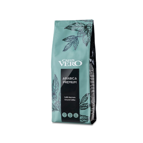 ZESTAW - 2 kawy mielone (Arabica Premium + Diamond Cream) + puszka do przechowywania